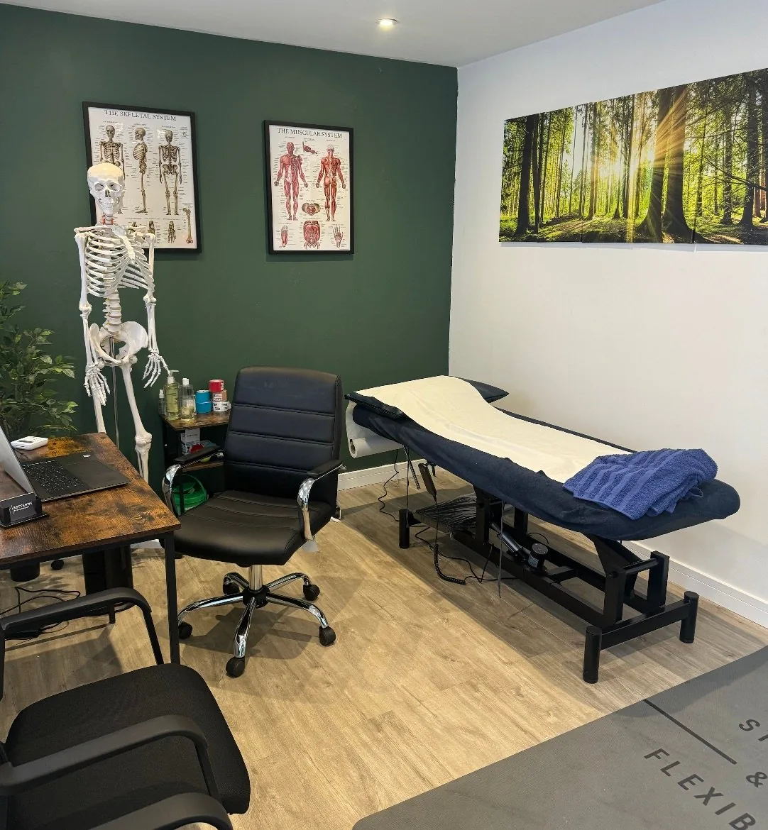 Calm private treatment space at the Rainham clinic