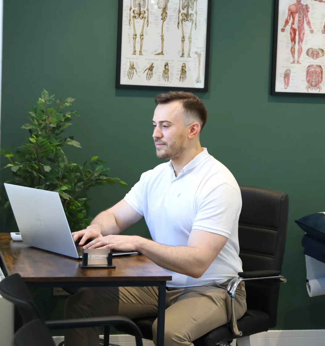 Josh Devine planning a patient rehabilitation programme