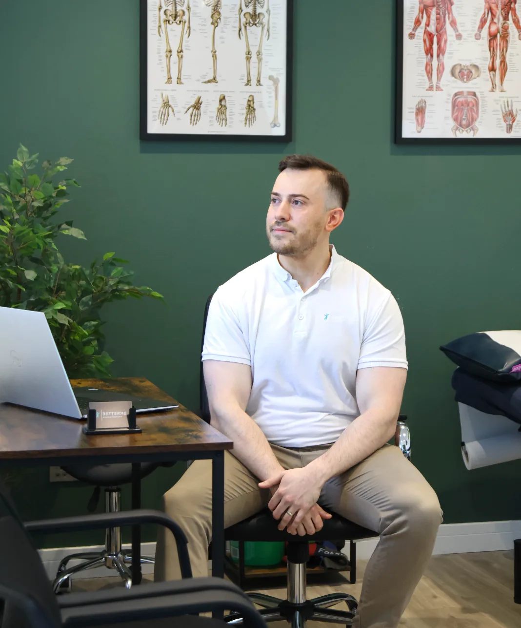 Josh Devine at BetterMe Physiotherapy, Rainham