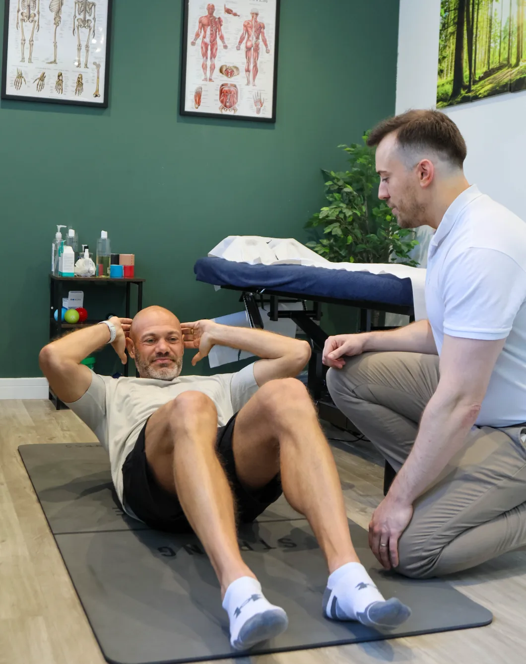 Exercise rehabilitation session at BetterMe Physiotherapy, Rainham